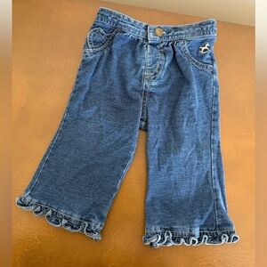 Vintage Faded Glory 3-6m baby girl organic cotton pants